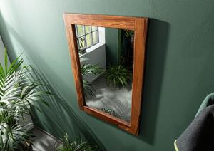 MONTREAL Zrkadlo 100x70 cm,hnedá, palisander