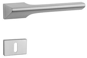Dverové kovanie MP Lupina - RT 7S (OCS - Chróm brúsený), kľučka-kľučka, WC kľúč, MP OCS (chróm brúsený)
