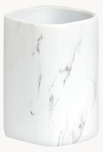 Pohár na zubné kefky z keramiky Marble