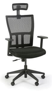 Kancelárska stolička AT, čierna