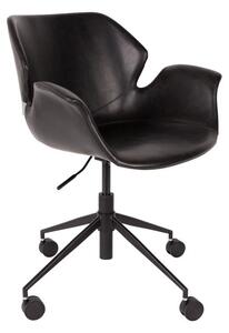 Čierna kancelárska stolička Zuiver Office Chair Nikki
