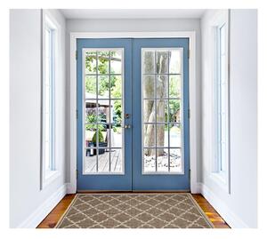 Hnedý vonkajší koberec Floorita Intreccio Natural, 160 x 230 cm