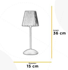 NOČNÁ LAMPA, E14, 15/15/36 cm - Interiérové svietidlá, Online Only