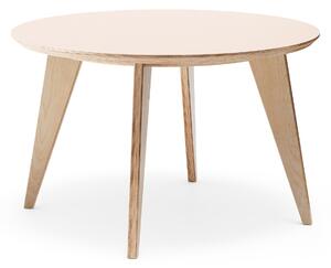Sosone Jedálenský stôl no.4 / Ø1200 Barva: Žlutá HPL