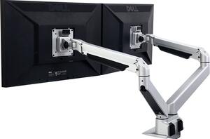 Držiak monitorov za dosku stola dvojramenný 2x monitor