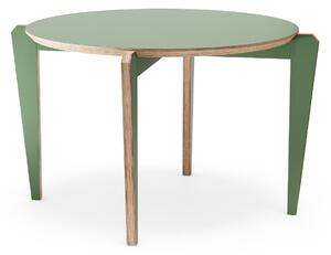 Sosone Jedálenský stôl Krab Ø1100 Barva: Zelená HPL