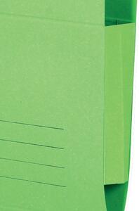 Závesné dosky s bočnicami, zelené, 50 ks