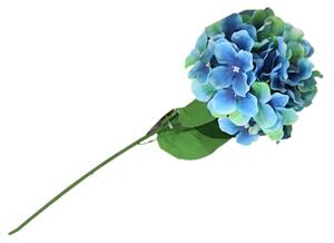 Umelá kvetina HORTENZIA 54 cm - viac farieb Farba: Modrá