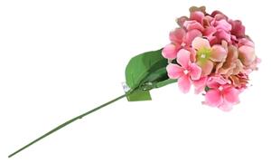 Umelá kvetina HORTENZIA 54 cm - viac farieb Farba: Ružová
