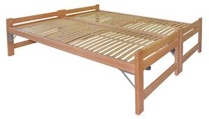 Drevená posteľ Duelo
