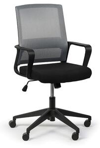 Kancelárska stolička LOW 1+1 ZADARMO, sivá