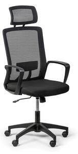 Kancelárska stolička BASE PLUS 1+1 ZADARMO, čierna