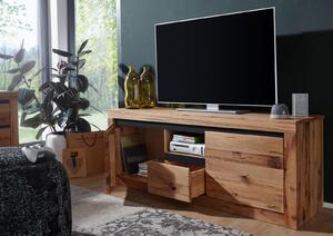 VEVEY TV stolík 155x60 cm, prírodná, dub