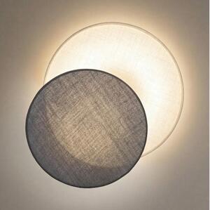 Brilagi - Nástenné svietidlo CIRCLES 1xE27/60W/230V pr. 35 cm krémové/šedé
