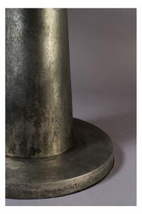 Kovový odkladací stolík v striebornej farbe Dutchbone Brute, ⌀ 63 cm
