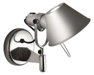Nástenné Svietidlo Artemide, Tolomeo Faretto, stmievateľné, Metalická, Obývacia izba, Kov, Dizajnový