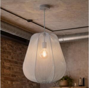 Brilagi - LED luster na lanku ARVEN 1xE27/8W/230V priemer 37 cm sivá