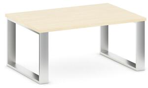 Konferenčný stôl STIFF, doska 1000 x 680 mm, biela