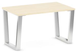 Konferenčný stôl VECTOR, doska 1000 x 680 mm, biela