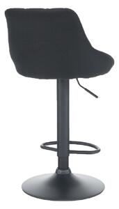 TEMPO Barová stolička, čierna, TERKAN