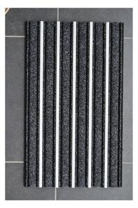 Čierna rohožka Hansa Home Alu, 48 x 75 cm