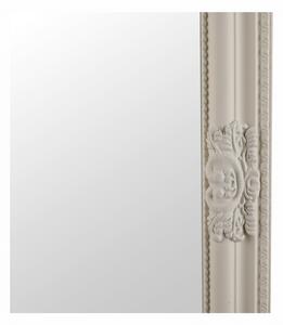 TEMPO Zrkadlo, drevený rám smotanovej farby, MALKIA TYP 12