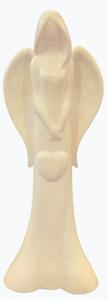Anjel keramický biely - 42cm