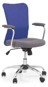 Kancelárska stolička ANDY - modrá