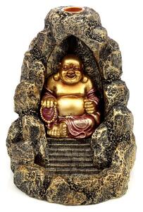 Aromalampa na tekoucí dým Čínský Buddha