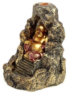 Aromalampa na tekoucí dým Čínský Buddha