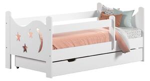 Detská posteľ DORA 80x160cm masív biela