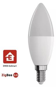 GoSmart CCT+RGB LED žiarovka stmievateľná 4,8W E14 Zigbee