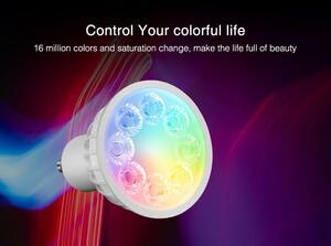 Mi-Light MiBoxer ZIGBEE LED žiarovka RGB+CCT 4W GU10