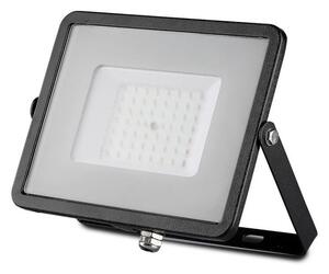 Čierny LED reflektor 50W Premium Farba svetla Studená biela 408