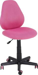 OTOČNÁ STOLIČKA PRE MLÁDEŽ, sieťovina, čierna, pink Xora - Detské izby