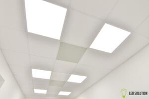 Biely podhľadový LED panel 600 x 600mm 40W Economy Farba svetla Denná biela