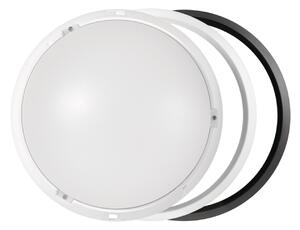 Bielečierne LED stropnínástěnné svítidlo 14W IP54 Farba svetla Teplá biela
