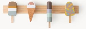 Nástenný vešiak Ice Creams