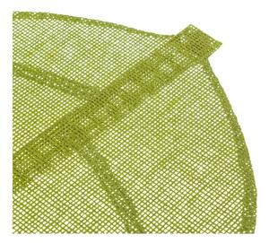 Zelené prestieranie v tvare listu Casa Selección, 50 × 33 cm