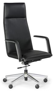 Kancelárska stolička LITE, čierna