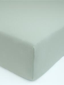 Jersey plachta s elastanom Deluxe 120 × 200 cm – šalviová