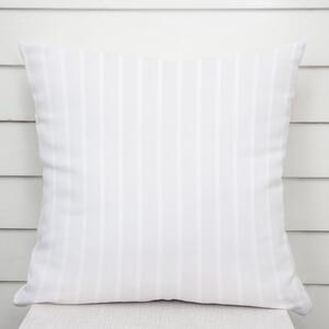 Biante Damašková obliečka na vankúš DM-002 Biela - pásiky 6 a 24 mm 30 x 50 cm