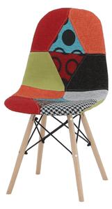 KONDELA Jedálenská stolička, mix farieb, CANDIE 2 NEW TYP 2