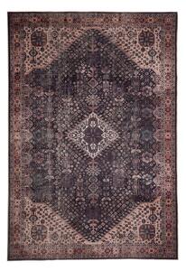 Hnedý koberec Floorita Bjdiar Graphite, 80 × 150 cm