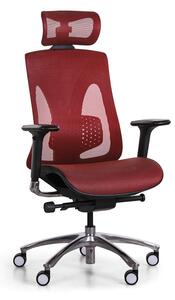 Kancelárska stolička COMFORTE II, červená
