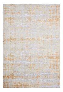 Sivo-žltý koberec Floorita Abstract Grey Ochre, 80 × 150 cm