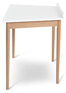 Písací stôl v tvare lichobežníka