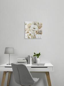 OLEJOMAĽBA, kvety, 55/55 cm Monee - Obrazy