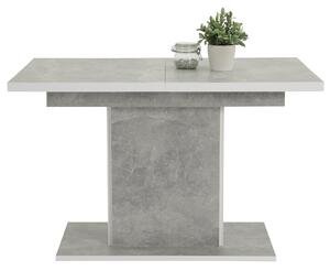 Stôl ALICE T betón/biela