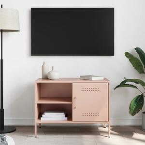TV skrinka ružová 68x39x50,5 cm oceľ
